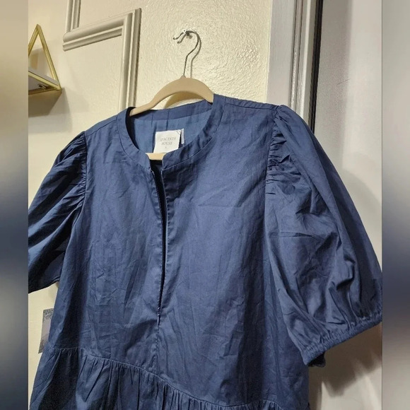 Tuckernuck Hyacinth House Navy Zipper Mini Ellie Dress NWT Sz XL Spring Vacation - Picture 5 of 8